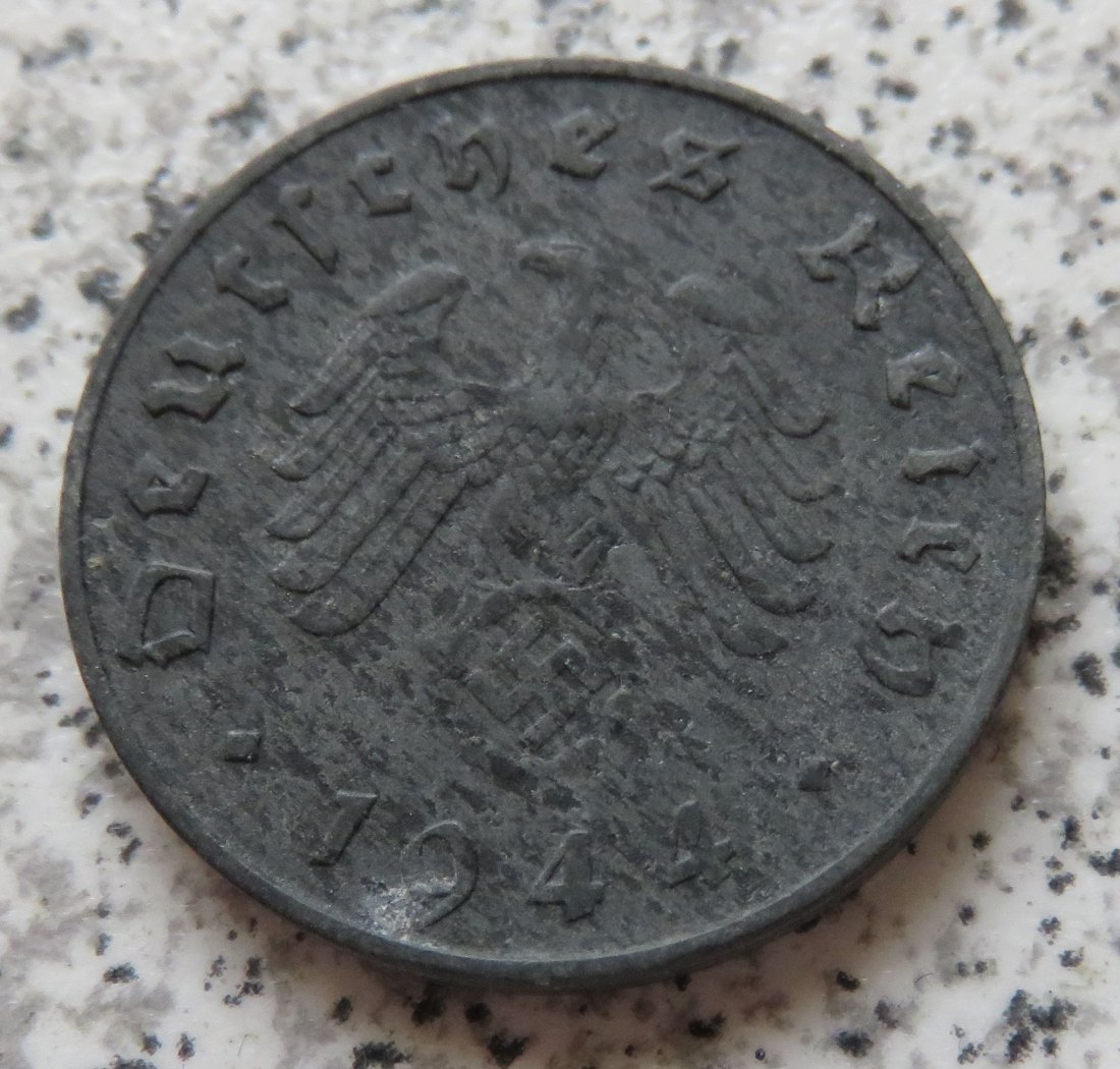  Drittes Reich 10 Reichspfennig 1944 D   