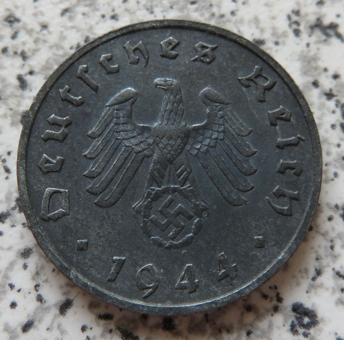  Drittes Reich 10 Reichspfennig 1944 F   