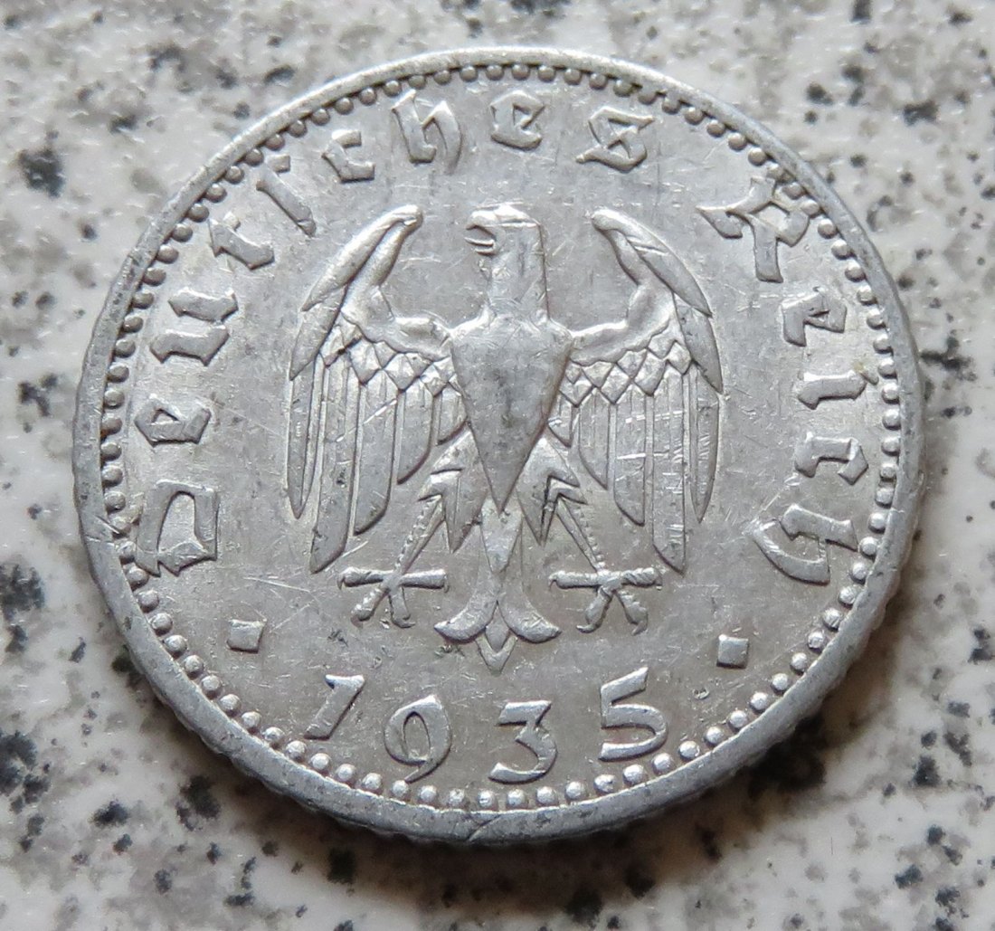  Drittes Reich 50 Reichspfennig 1935 A   