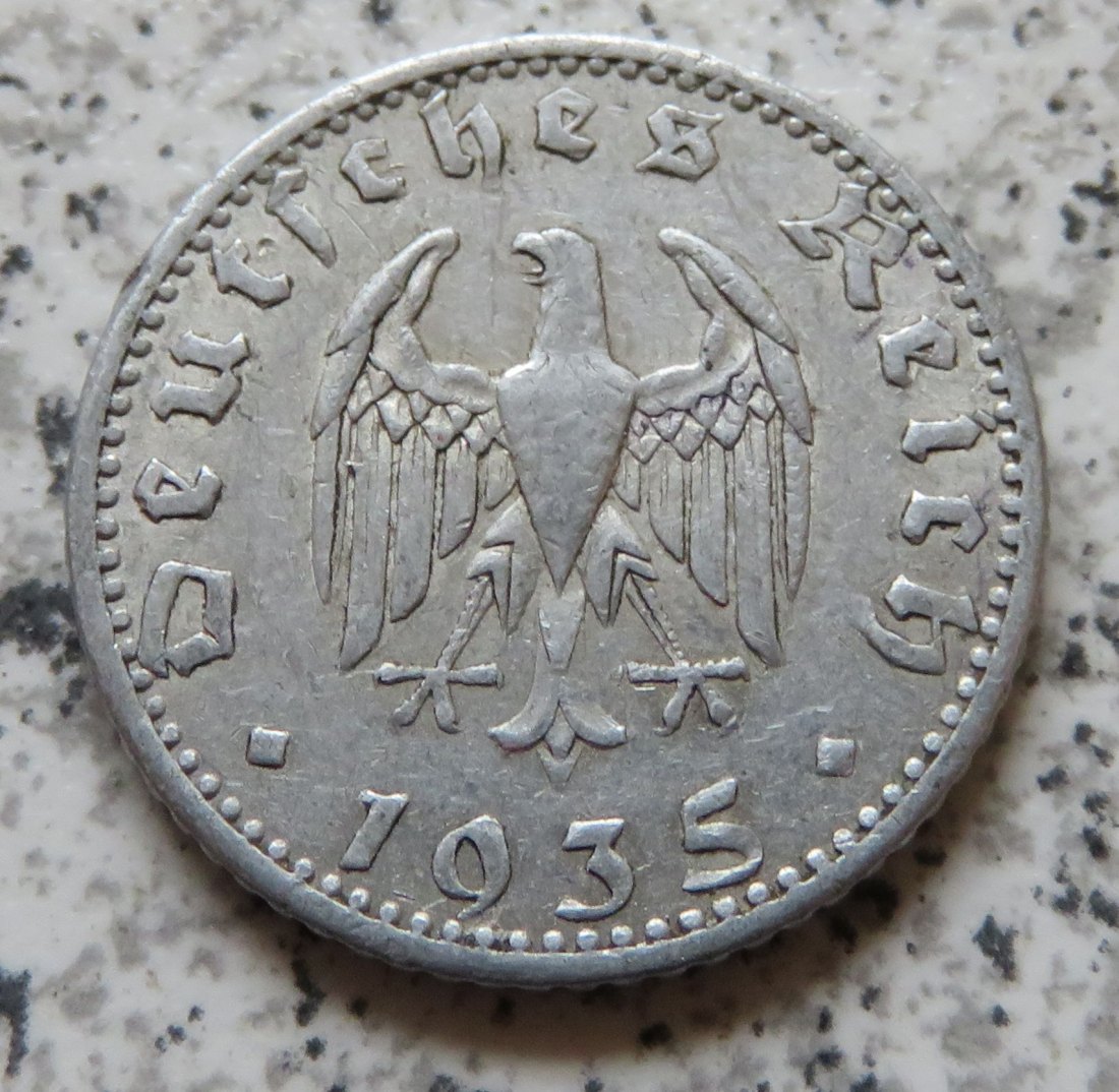 Drittes Reich 50 Reichspfennig 1935 A   