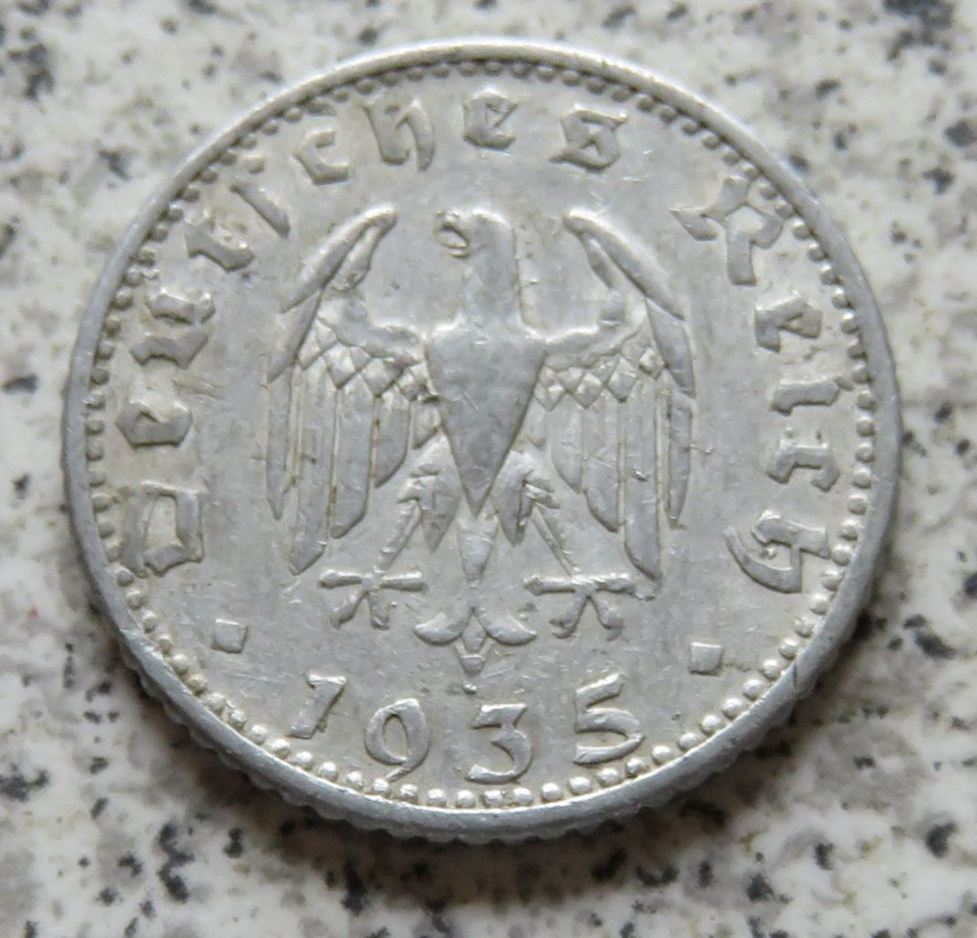  Drittes Reich 50 Reichspfennig 1935 D   
