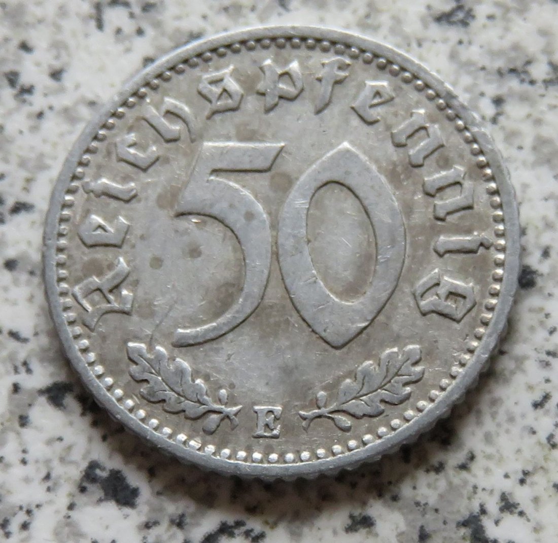  Drittes Reich 50 Reichspfennig 1935 E   