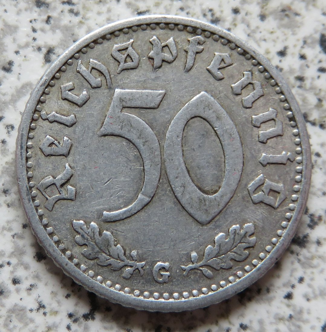  Drittes Reich 50 Reichspfennig 1935 G   