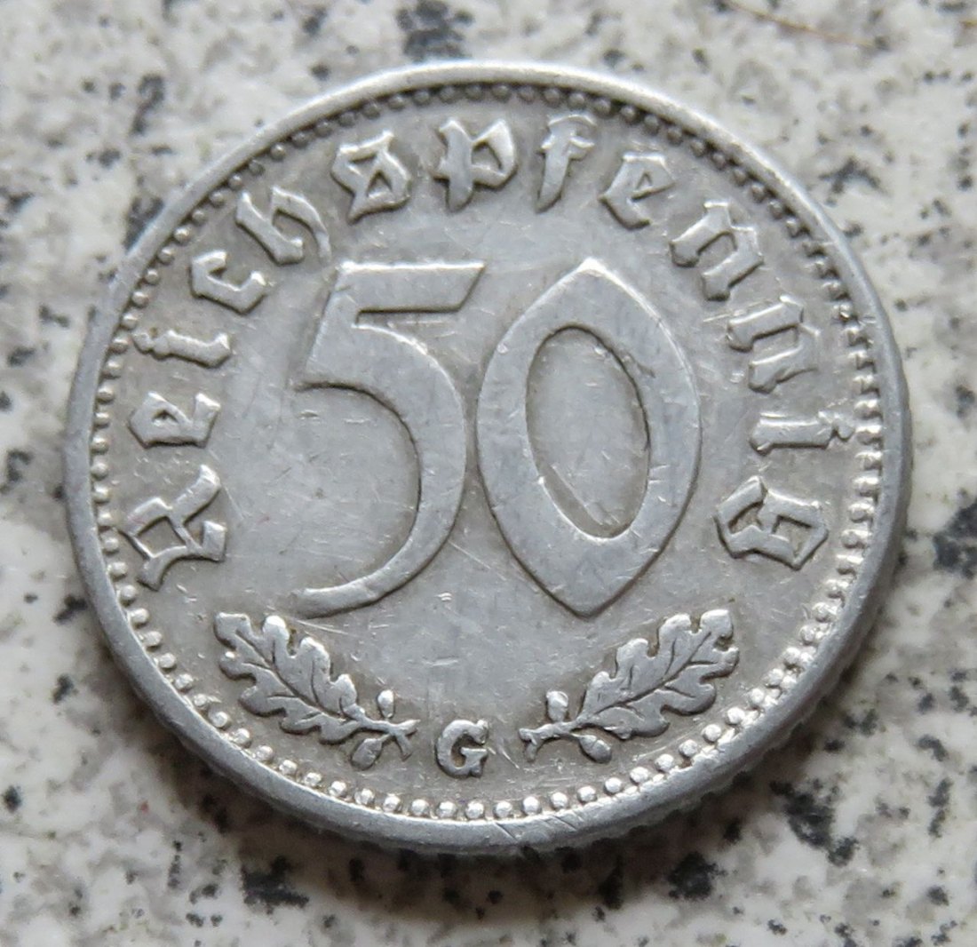  Drittes Reich 50 Reichspfennig 1935 G   