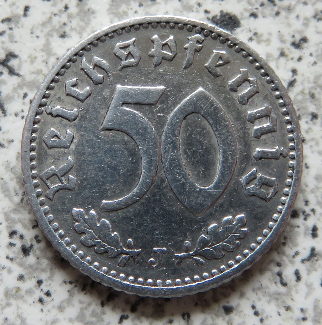  Drittes Reich 50 Reichspfennig 1935 J   