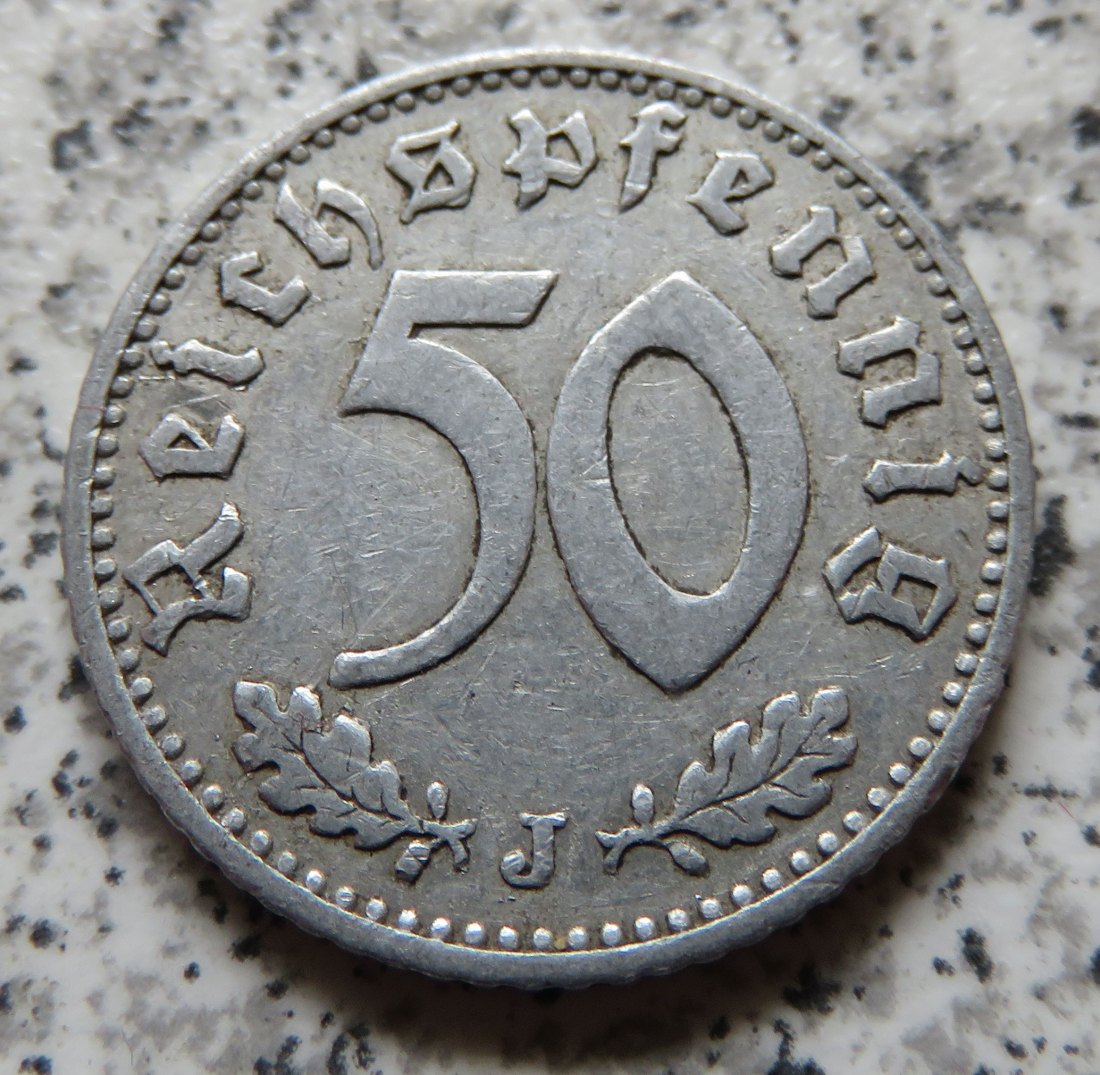  Drittes Reich 50 Reichspfennig 1935 J   