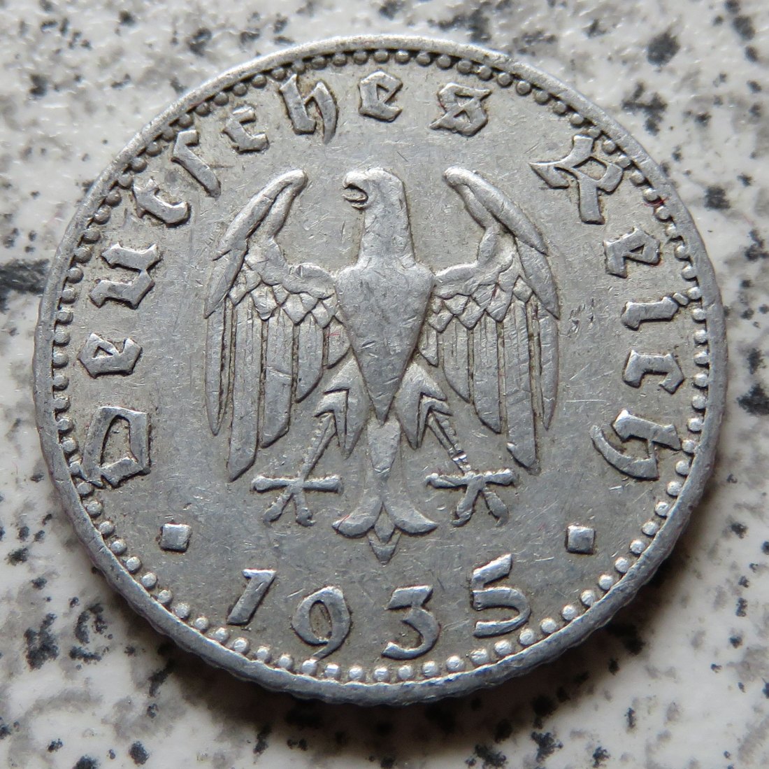  Drittes Reich 50 Reichspfennig 1935 J   