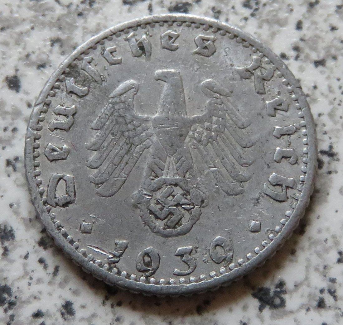  Drittes Reich 50 Reichspfennig 1939 E   