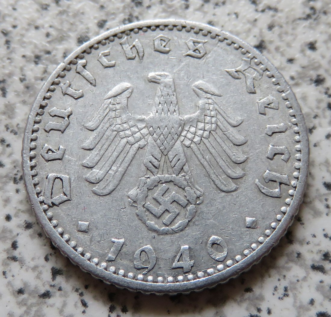  Drittes Reich 50 Reichspfennig 1940 A   