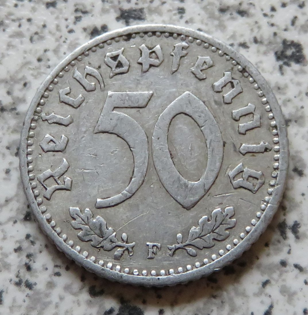  Drittes Reich 50 Reichspfennig 1940 F   