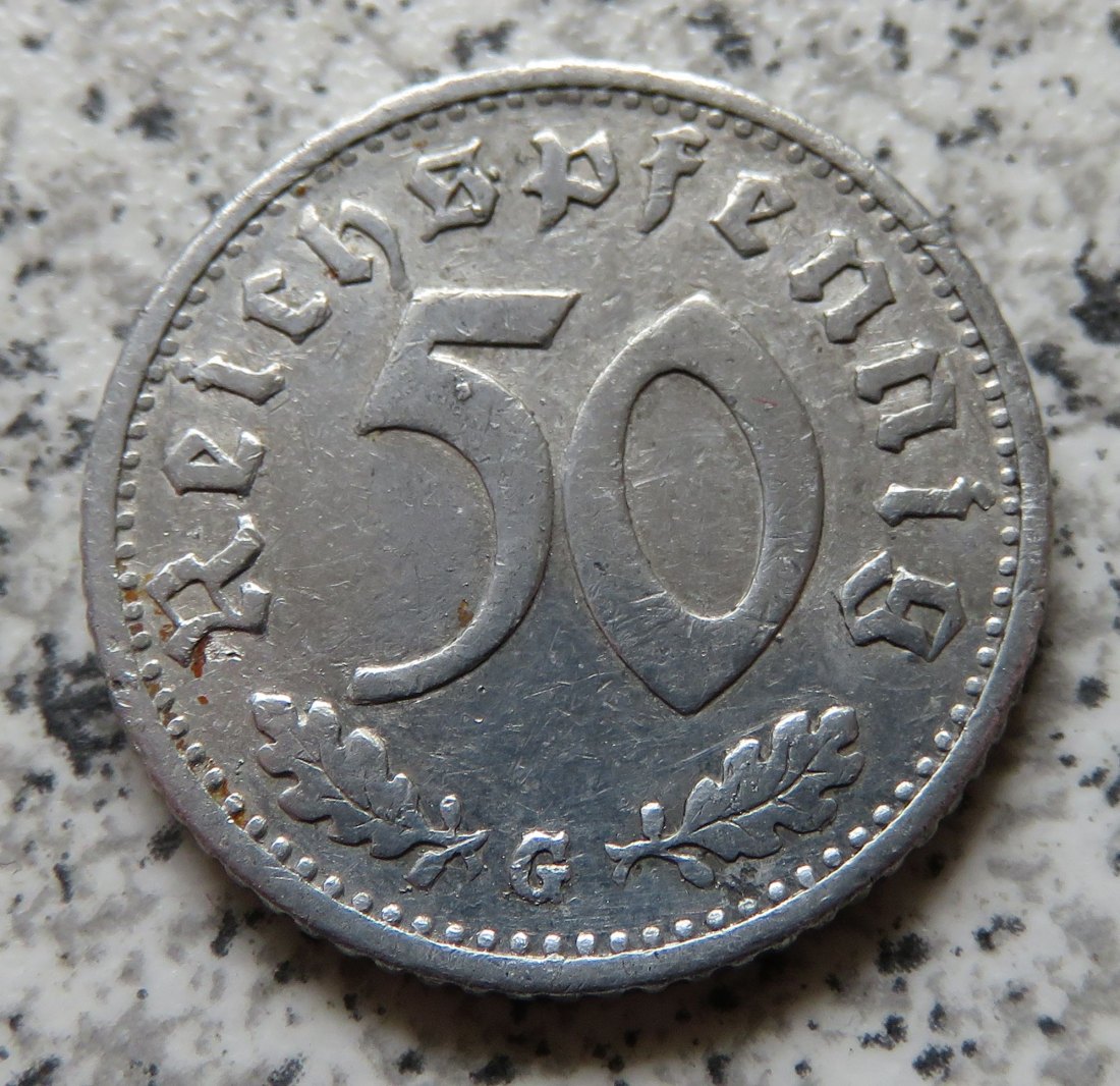  Drittes Reich 50 Reichspfennig 1940 G   