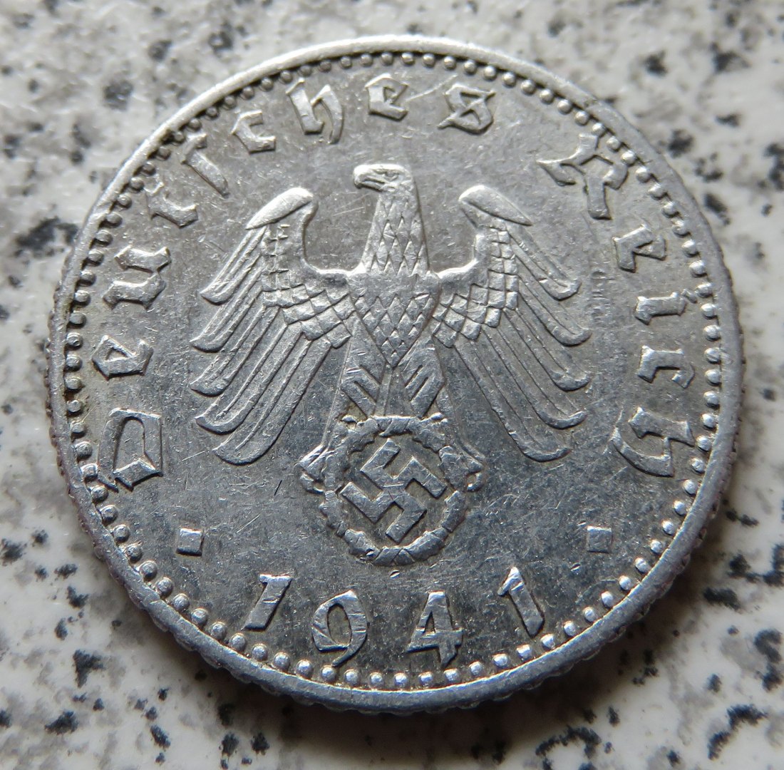  Drittes Reich 50 Reichspfennig 1941 A   