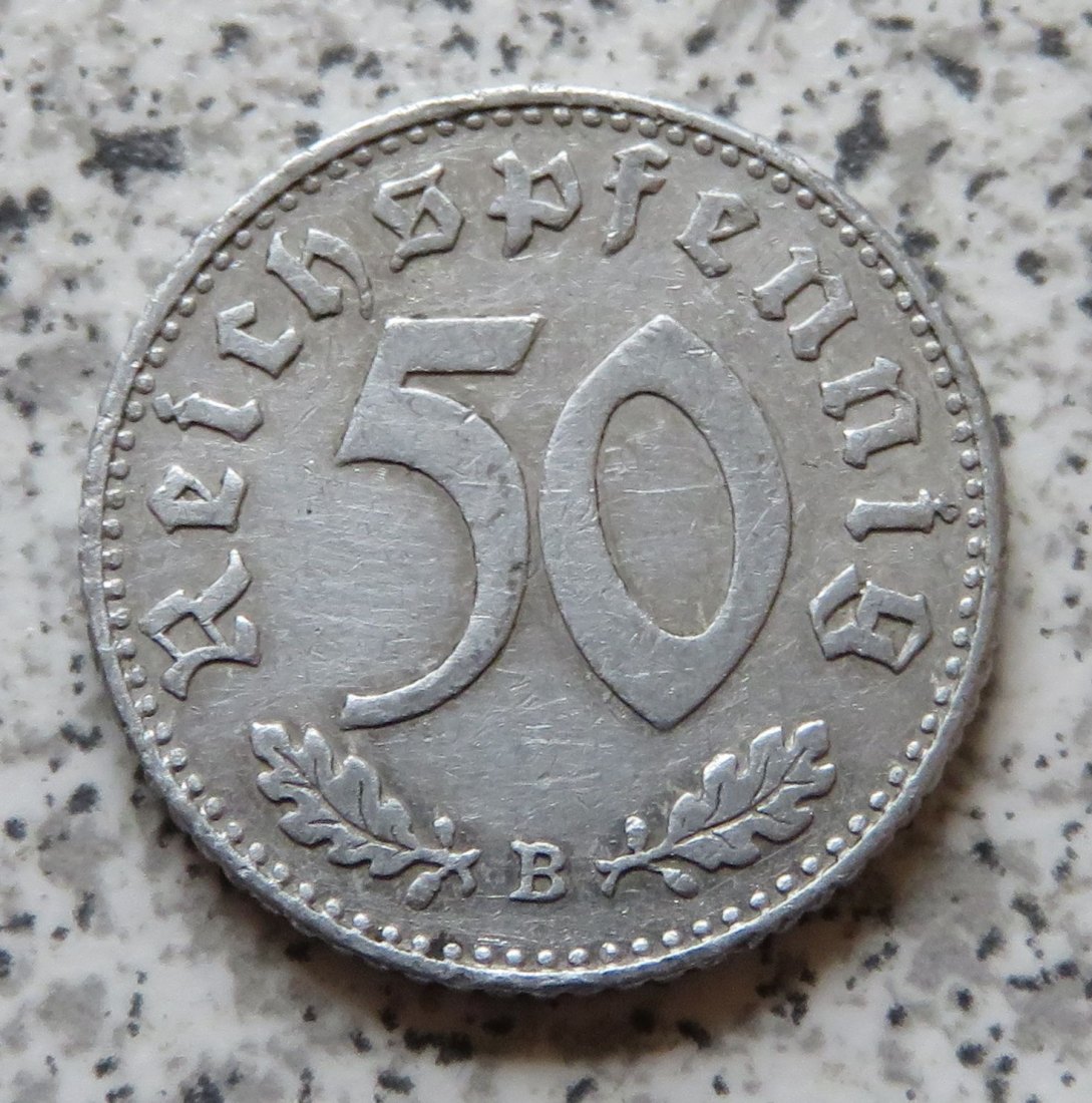  Drittes Reich 50 Reichspfennig 1941 B   