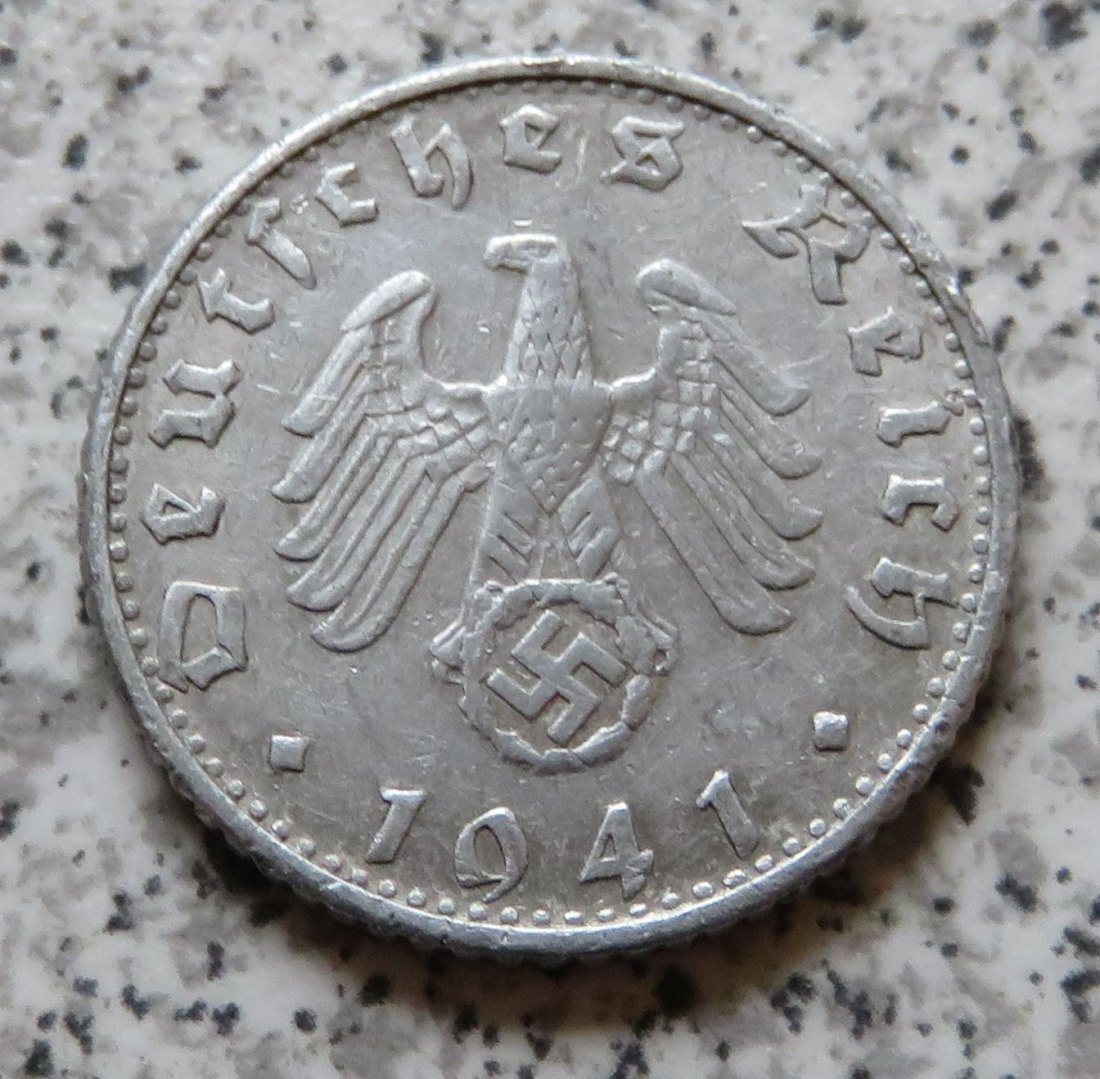  Drittes Reich 50 Reichspfennig 1941 B   