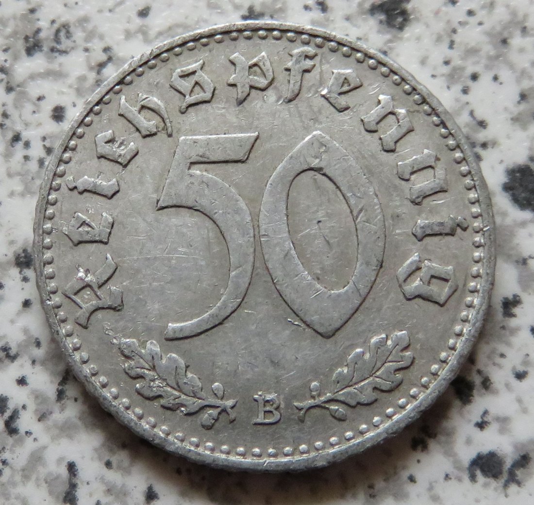  Drittes Reich 50 Reichspfennig 1941 B   