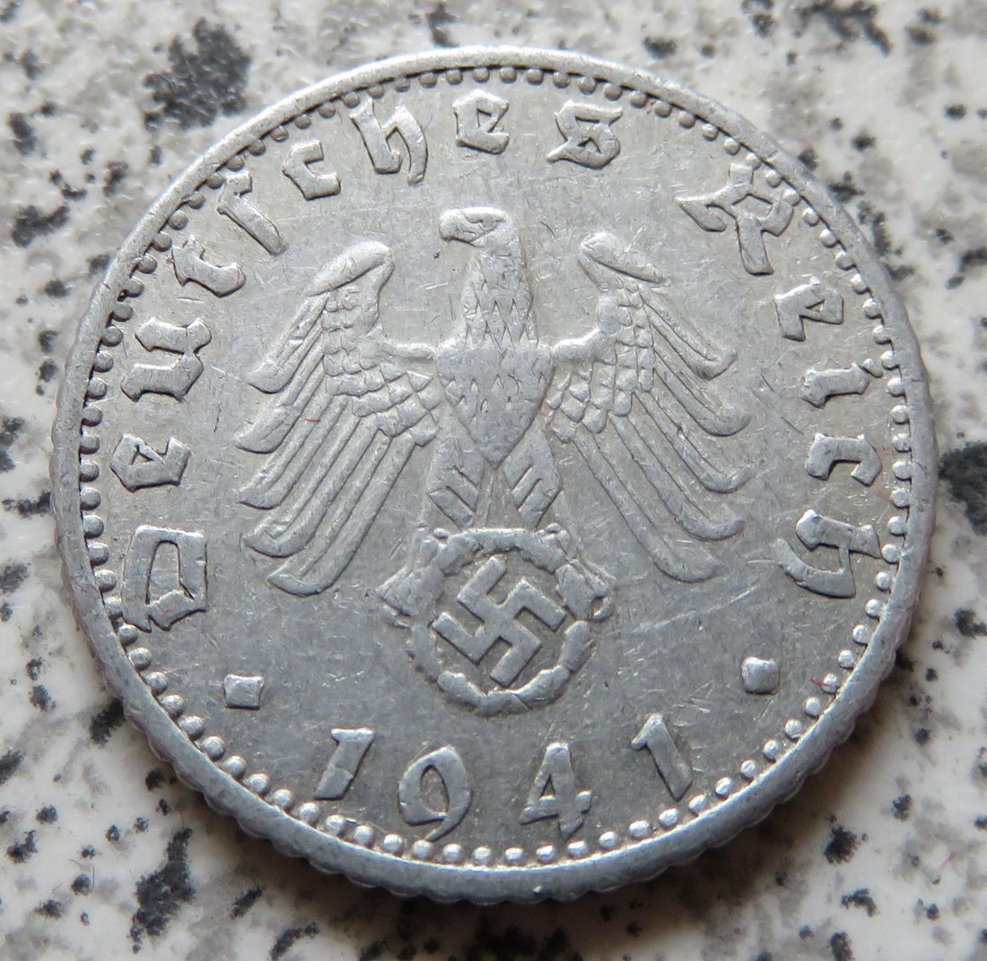  Drittes Reich 50 Reichspfennig 1941 E   