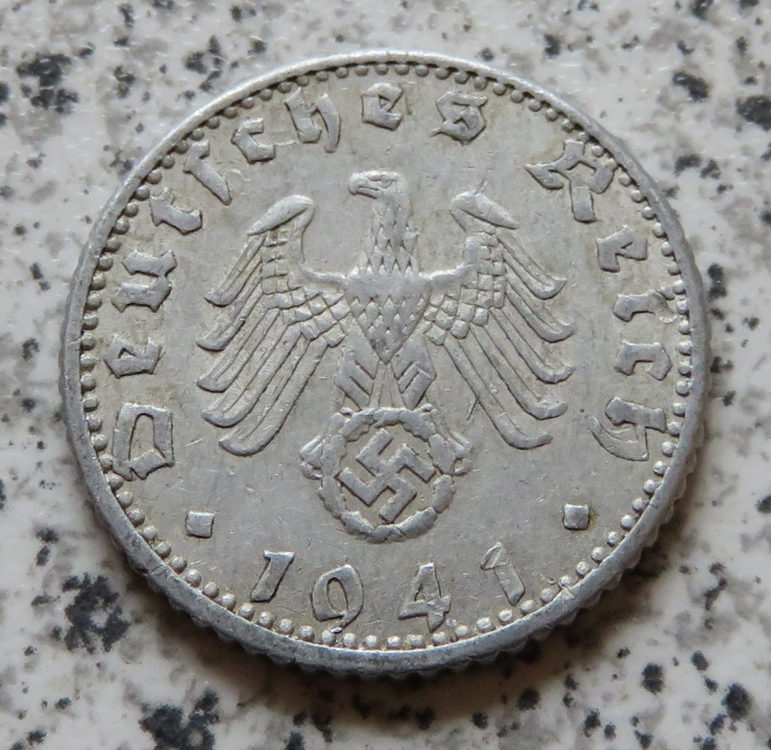  Drittes Reich 50 Reichspfennig 1941 E   