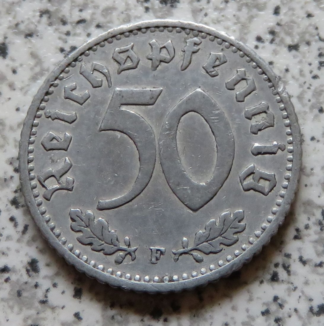  Drittes Reich 50 Reichspfennig 1941 F   