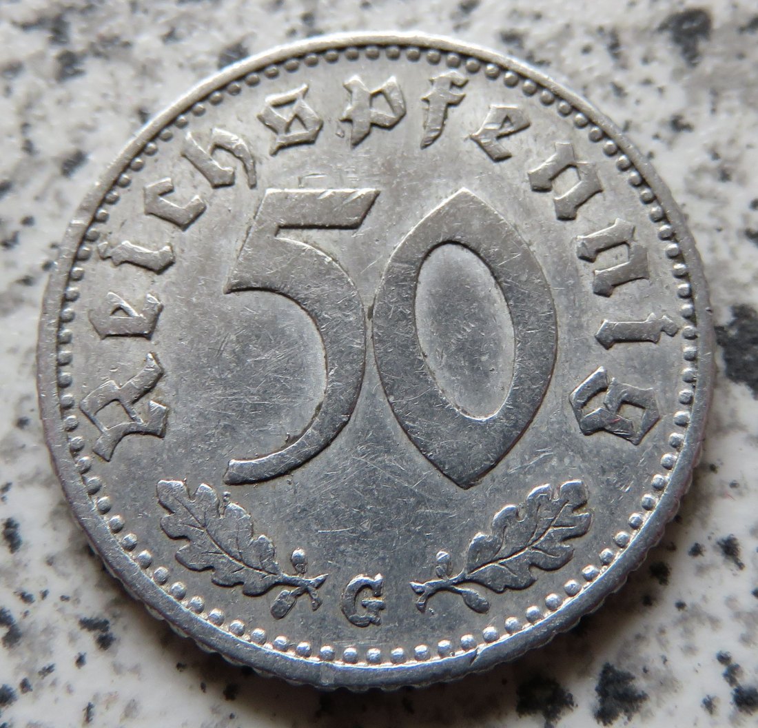  Drittes Reich 50 Reichspfennig 1941 G   