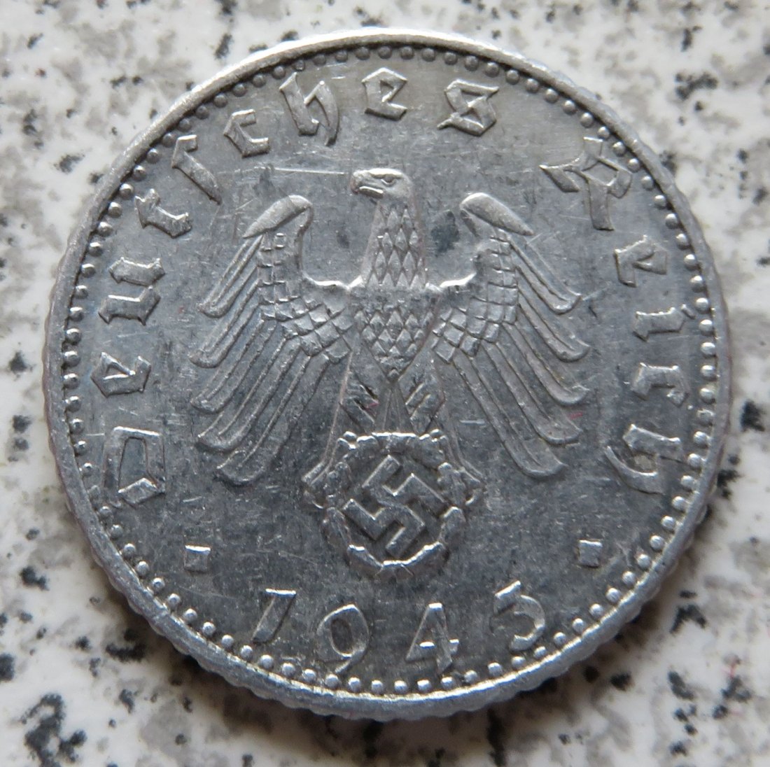  Drittes Reich 50 Pfennig 1943 A   