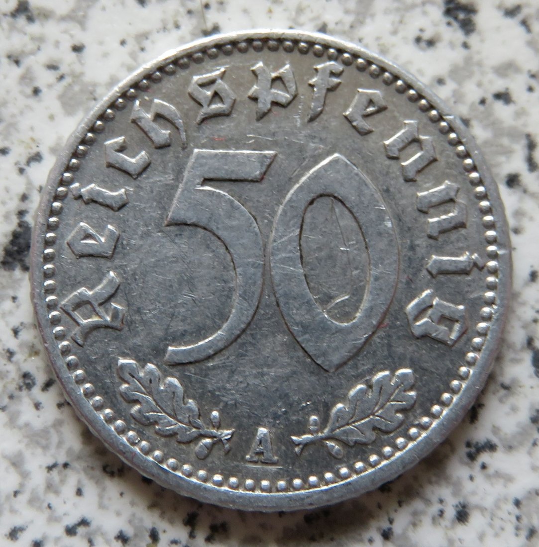  Drittes Reich 50 Pfennig 1943 A   