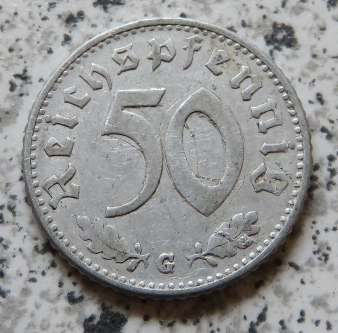  Drittes Reich 50 Pfennig 1943 G   