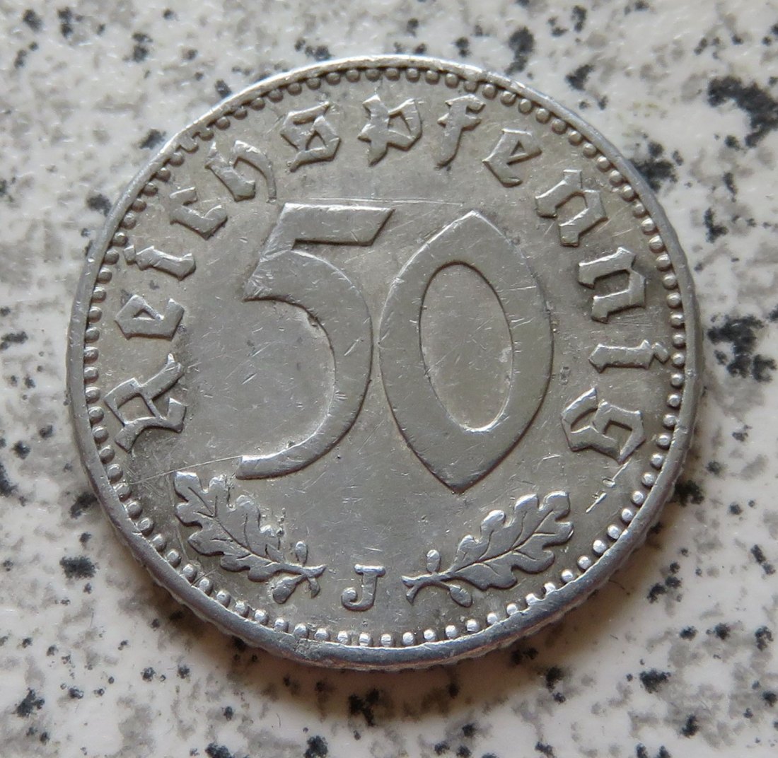  Drittes Reich 50 Pfennig 1943 J   