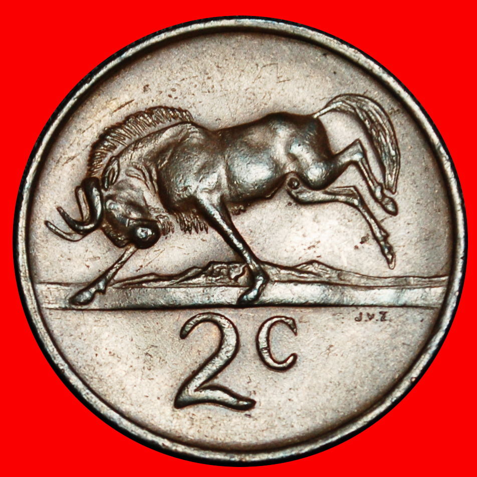  Ⰶ PRESIDENCY 1961-1967 SWART (1894-1982): SOUTH AFRICA ★ 2 CENTS 1968 DIE A!★LOW START ★ NO RESERVE!   