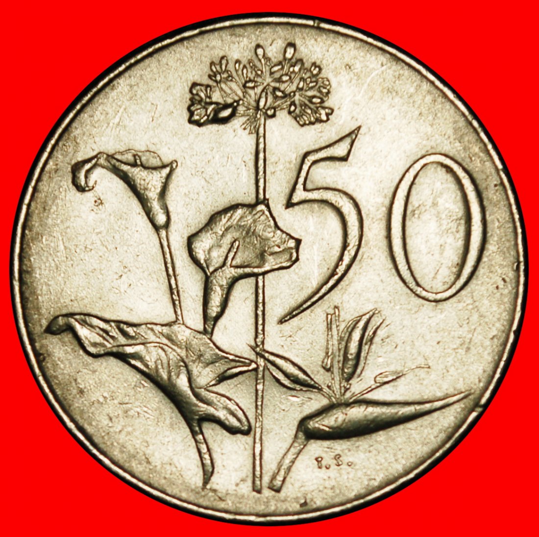  ⰆPRESIDENCY 1961-1967 SWART (1894-1982):SOUTH AFRICA★50 CENTS 1968 AFRIKAANS★LOW START ★ NO RESERVE!   