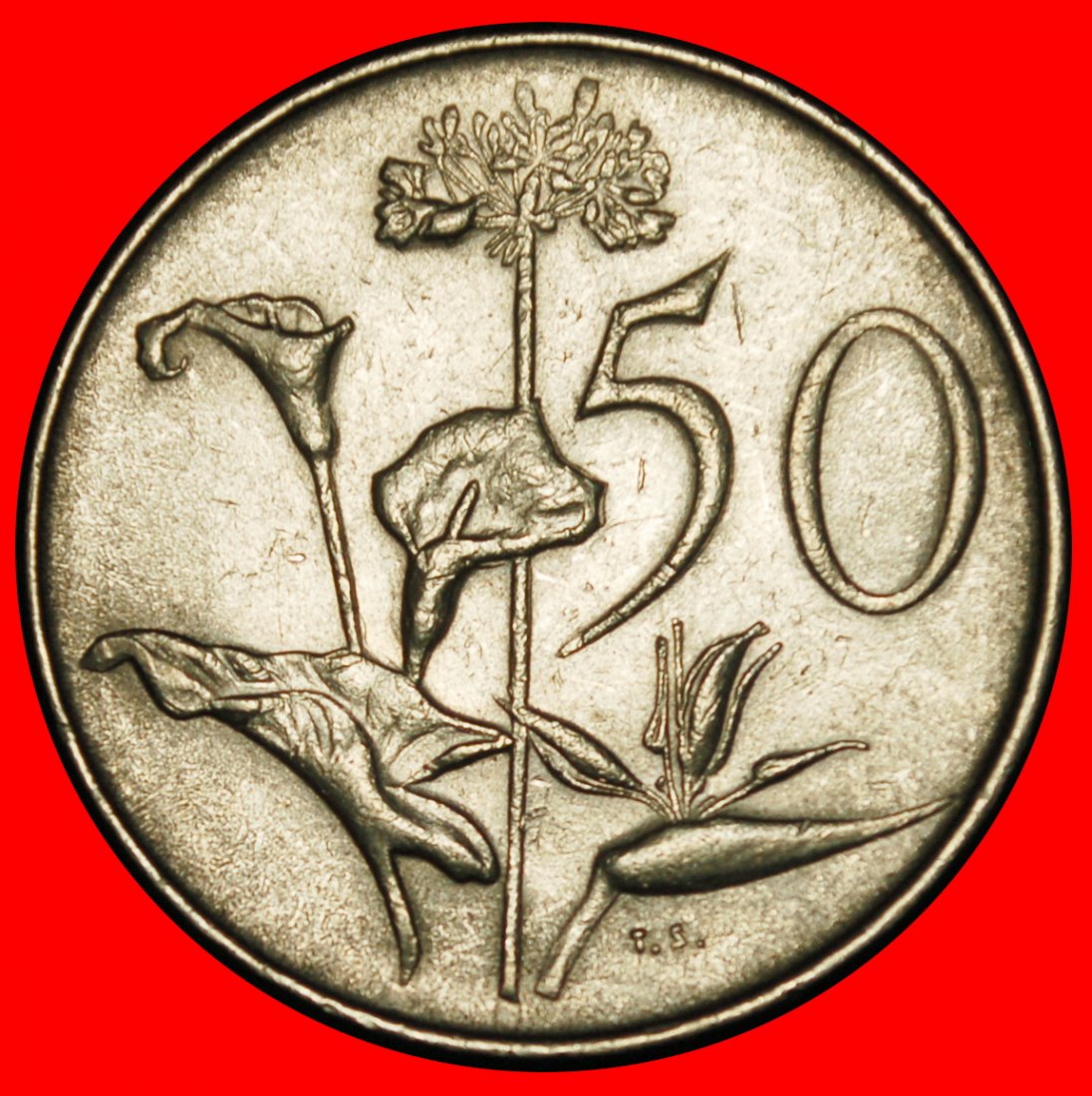  Ⰶ FLOWERS (1965-1990): SOUTH AFRICA ★ 50 CENTS 1974!★LOW START ★ NO RESERVE!   