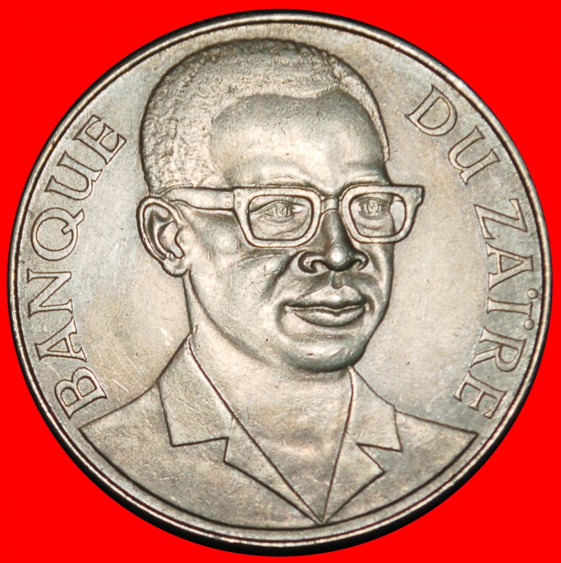  Ⰶ LION (1973-1978):ZAIRE (DEMOCRATIC CONGO)★10 MAKUTAS 1973★MOBUTU 1965-1997★LOW START ★ NO RESERVE!   