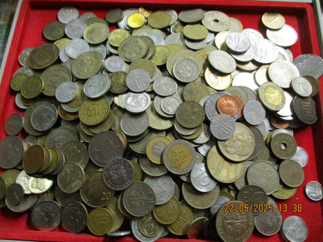  2,3 Kg Münzen Europa Polen - DDR- CCCR und andere   