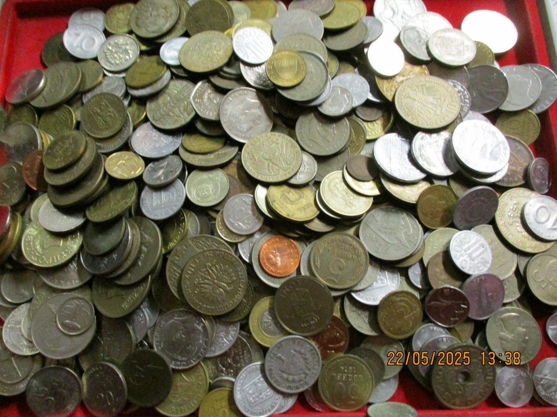  2,3 Kg Münzen Europa Polen - DDR- CCCR und andere   