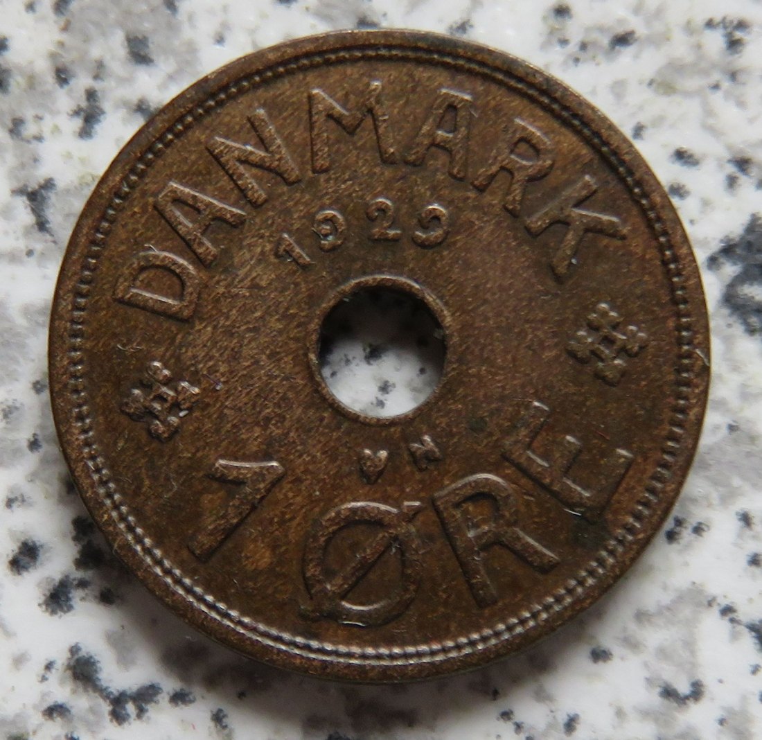  Dänemark 1 Öre 1929   
