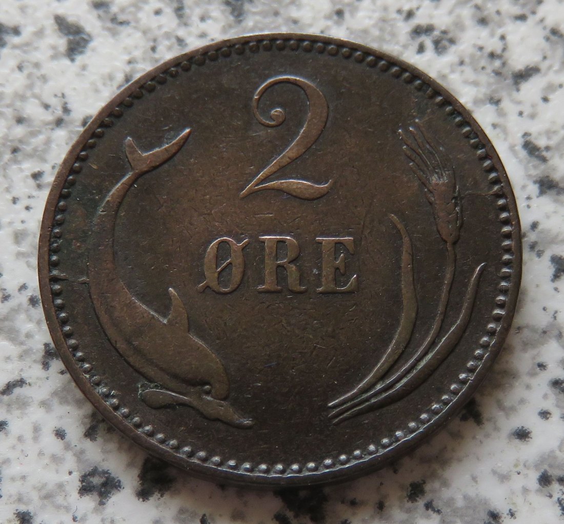  Dänemark 2 Öre 1889   