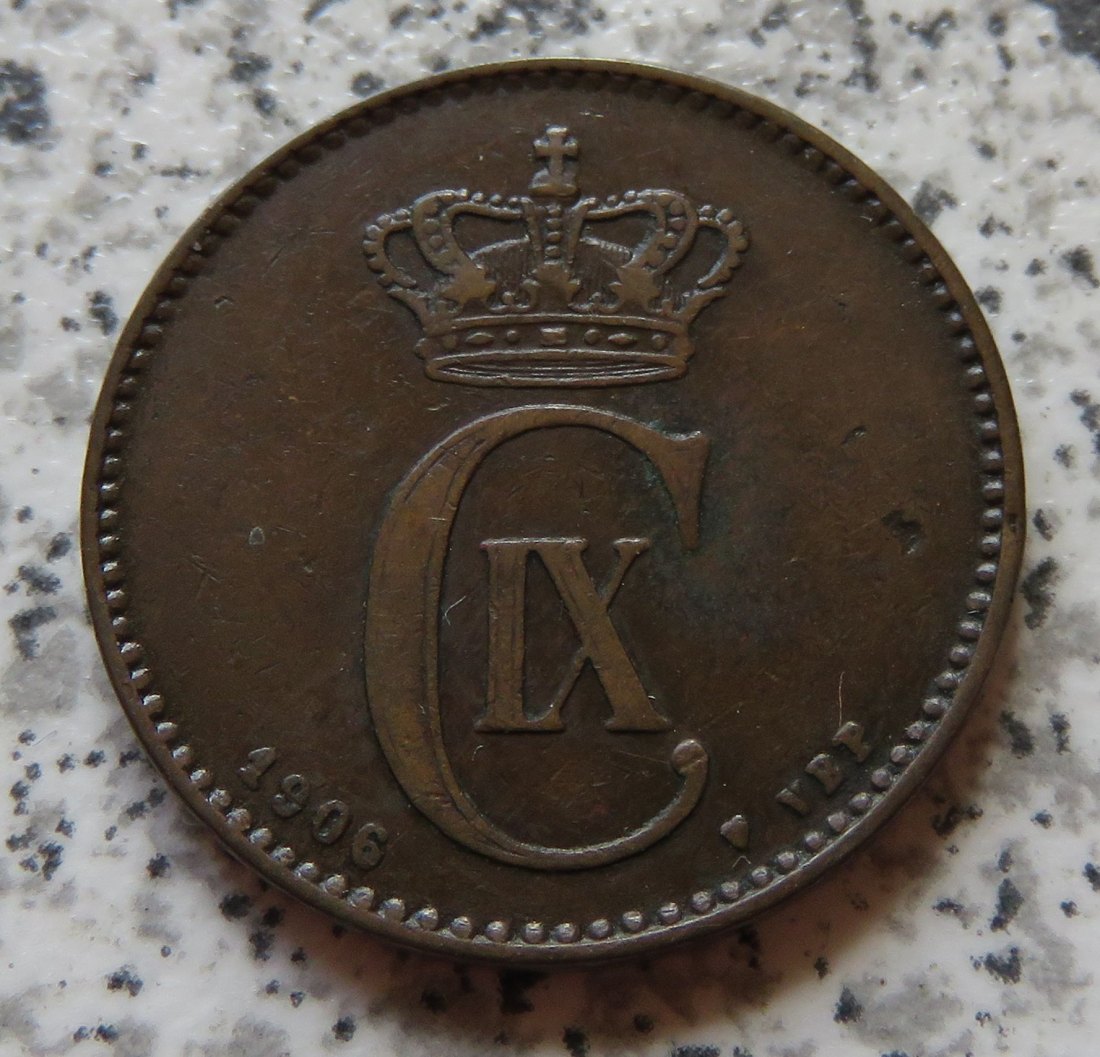  Dänemark 2 Öre 1906   