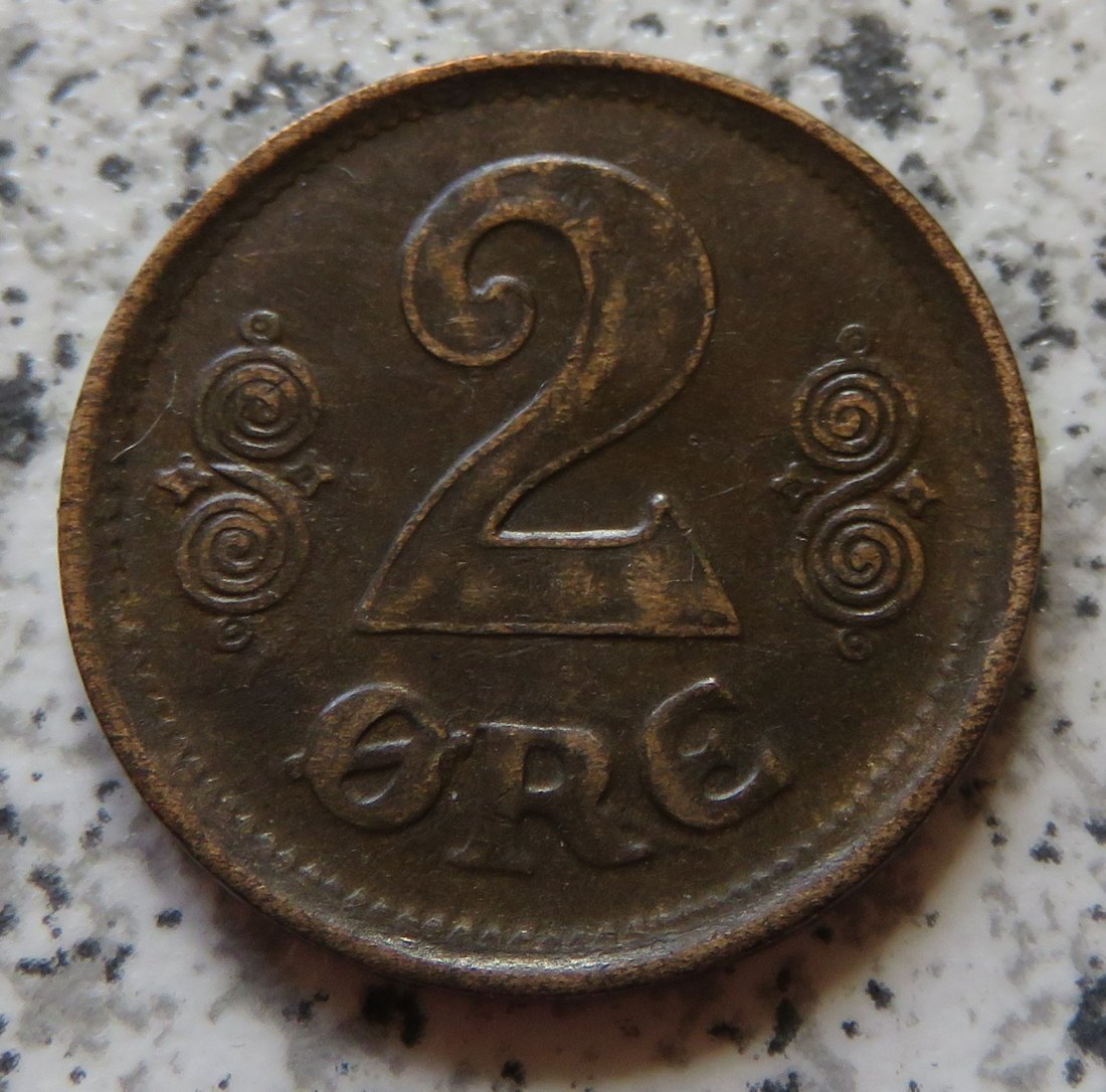 Dänemark 2 Öre 1917   