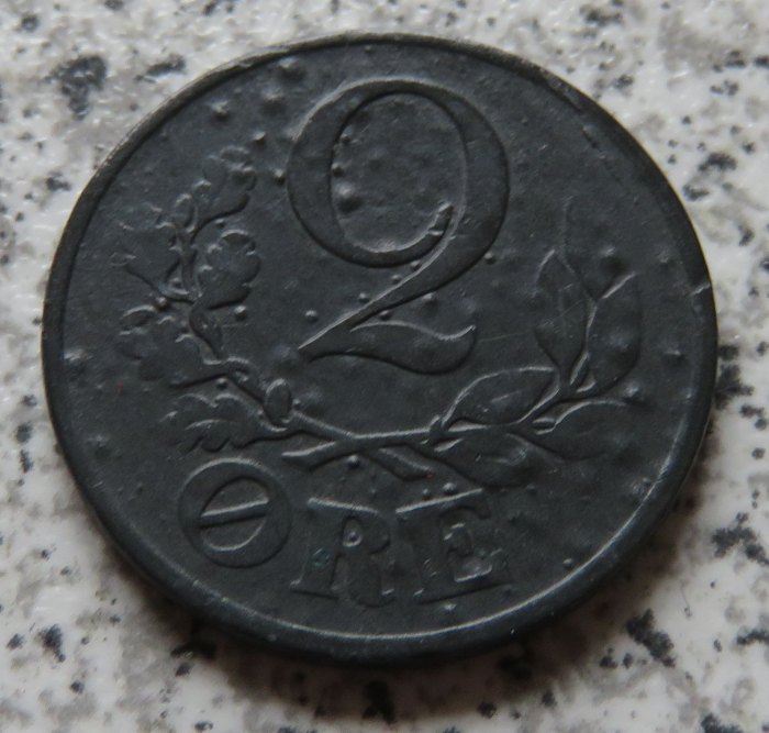  Dänemark 2 Öre 1942   