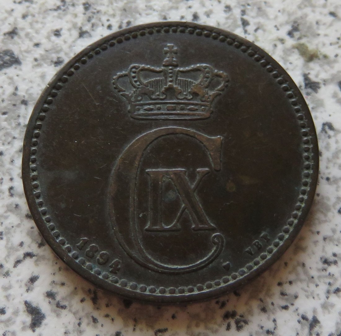  Dänemark 5 Öre 1894   
