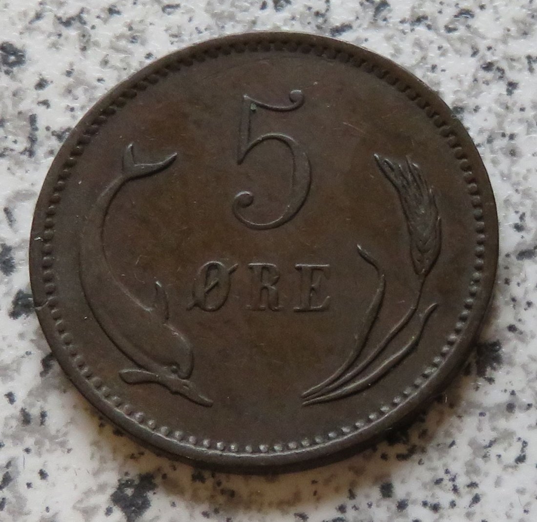  Dänemark 5 Öre 1899   