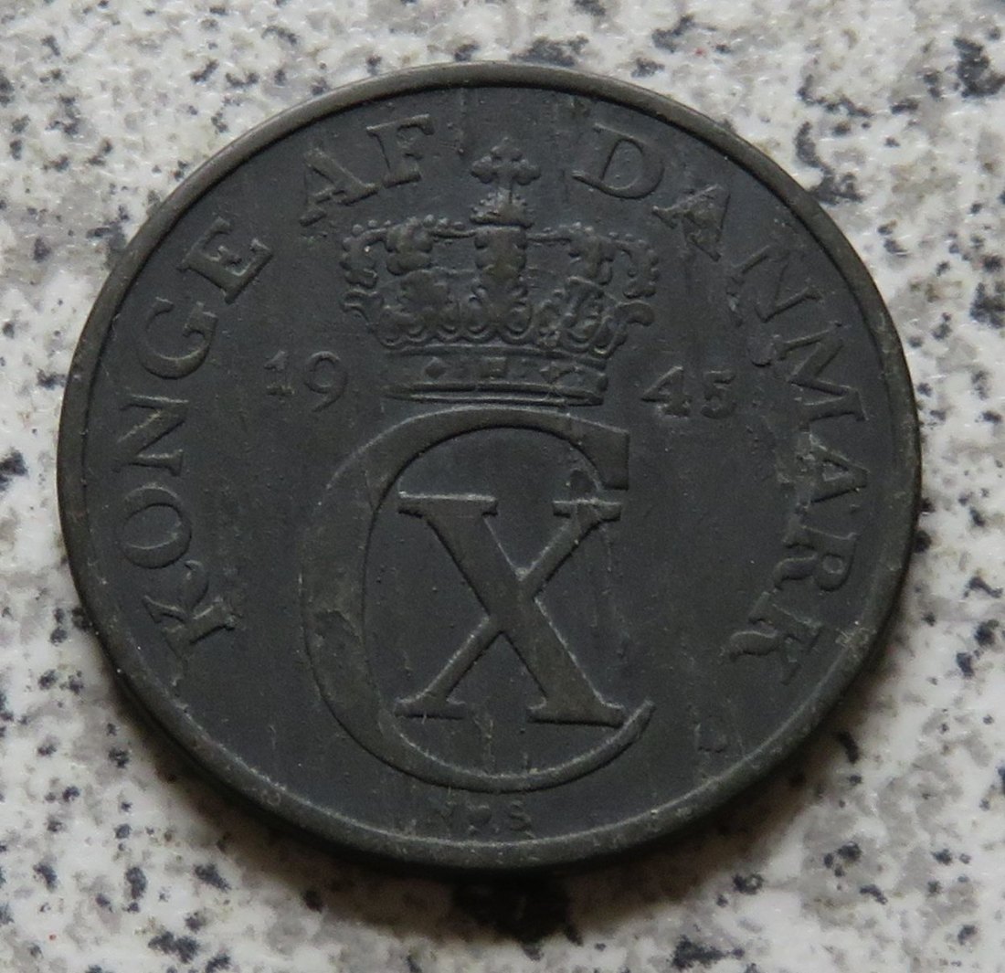  Dänemark 5 Öre 1945   
