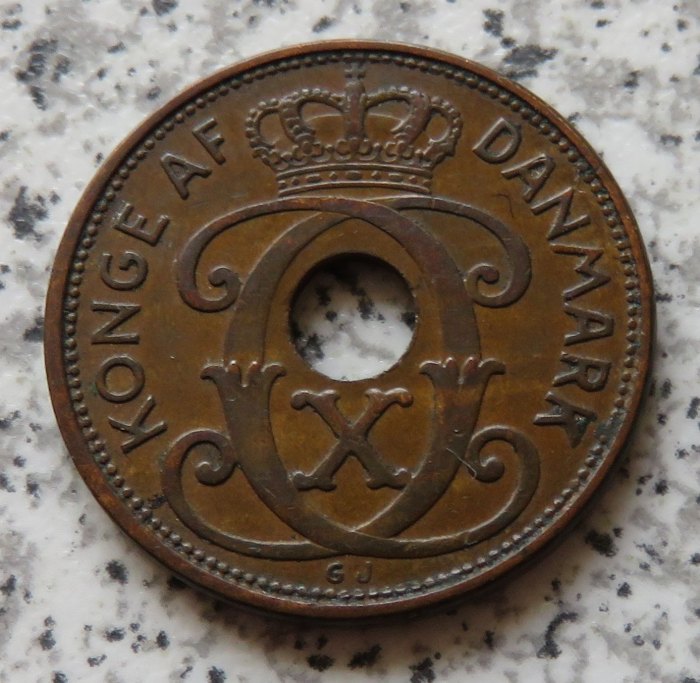  Dänemark 2 Öre 1937   