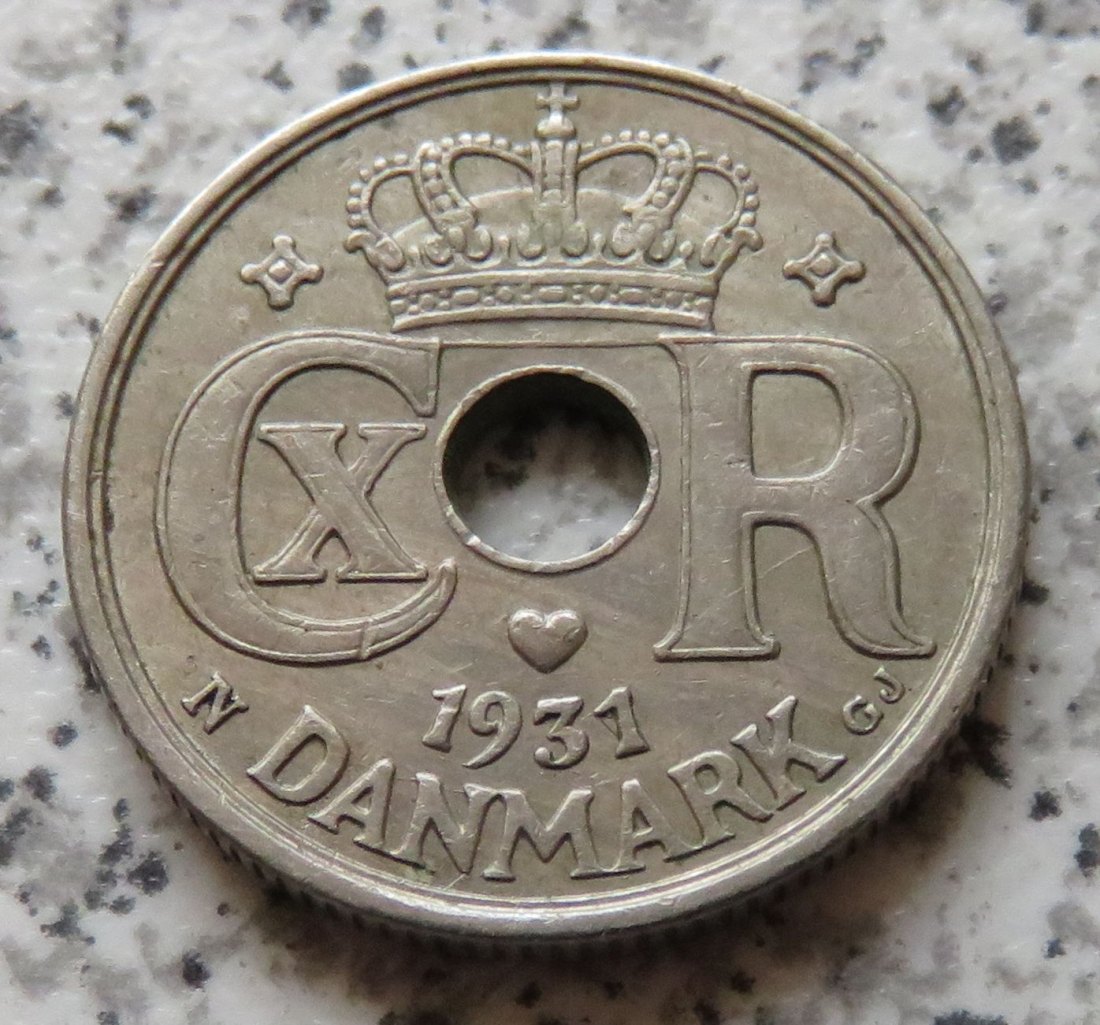  Dänemark 10 Öre 1931   