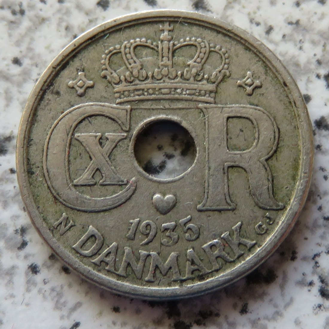  Dänemark 10 Öre 1935   