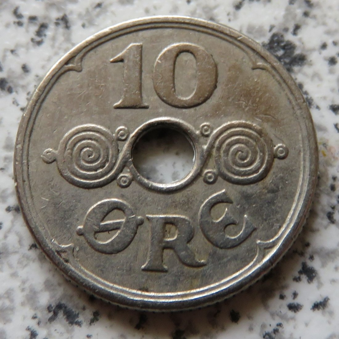  Dänemark 10 Öre 1938   