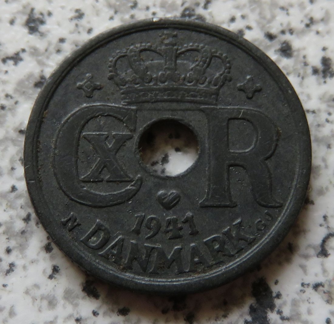  Dänemark 10 Öre 1941   