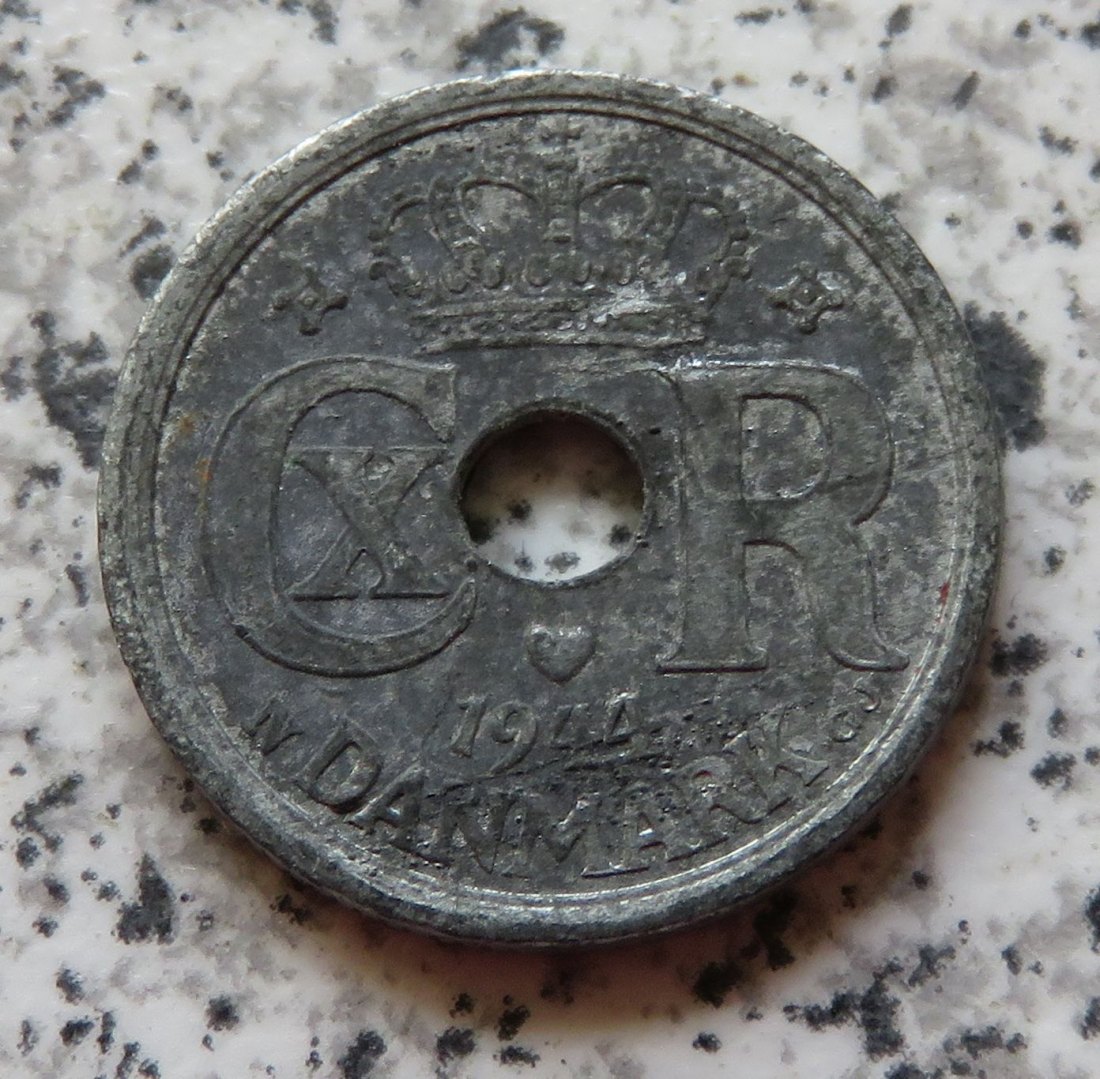  Dänemark 10 Öre 1944   