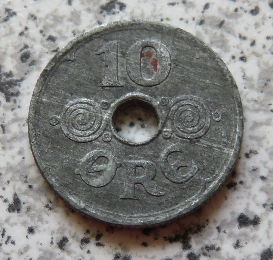  Dänemark 10 Öre 1944   