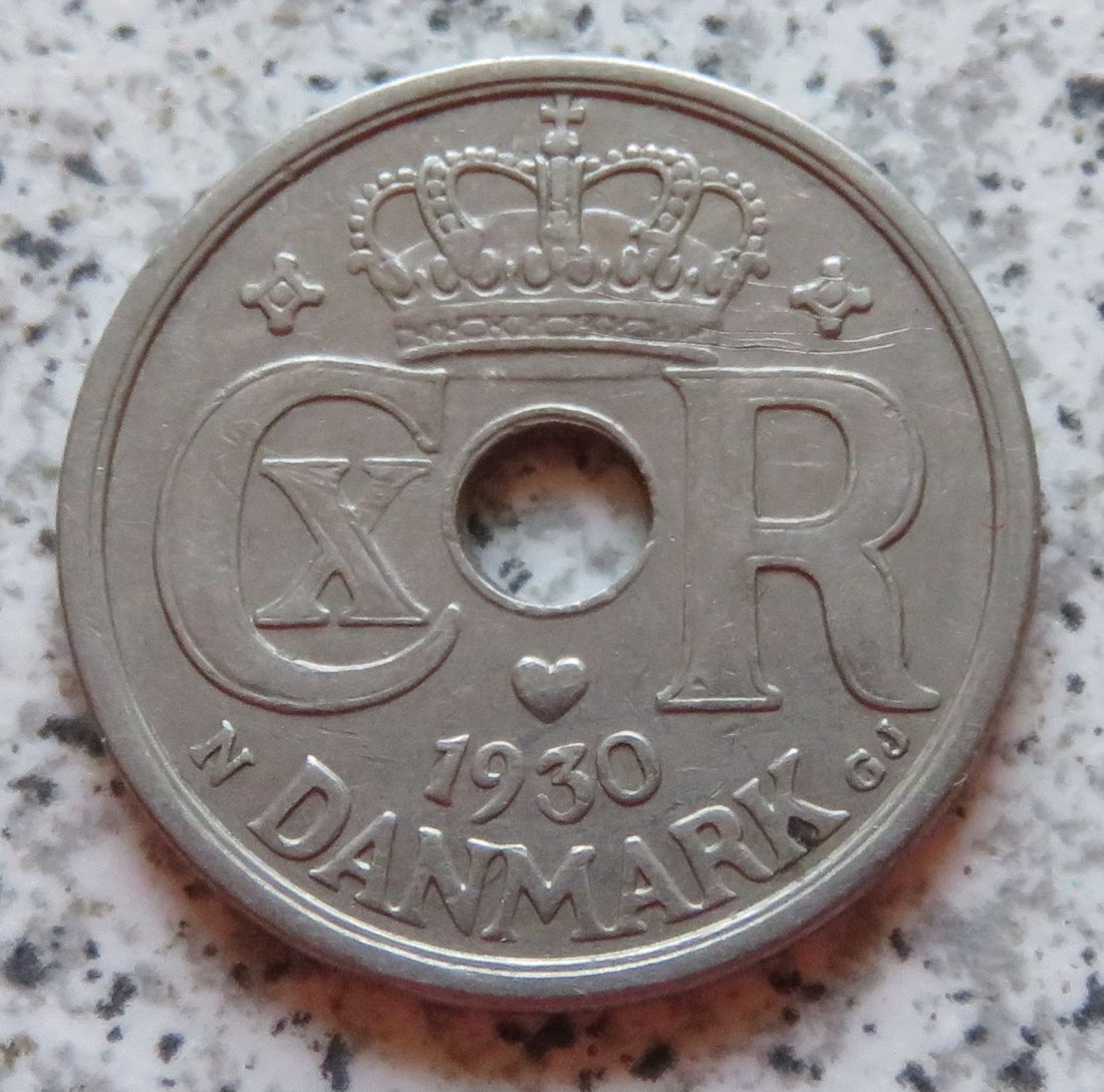  Dänemark 25 Öre 1930   