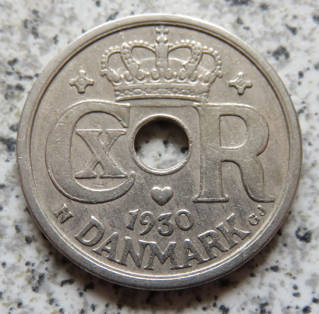  Dänemark 25 Öre 1930   